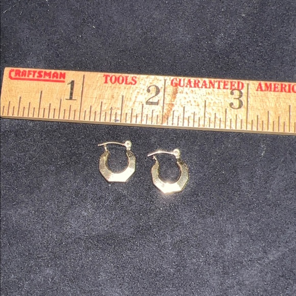 14k gold hoop earrings
